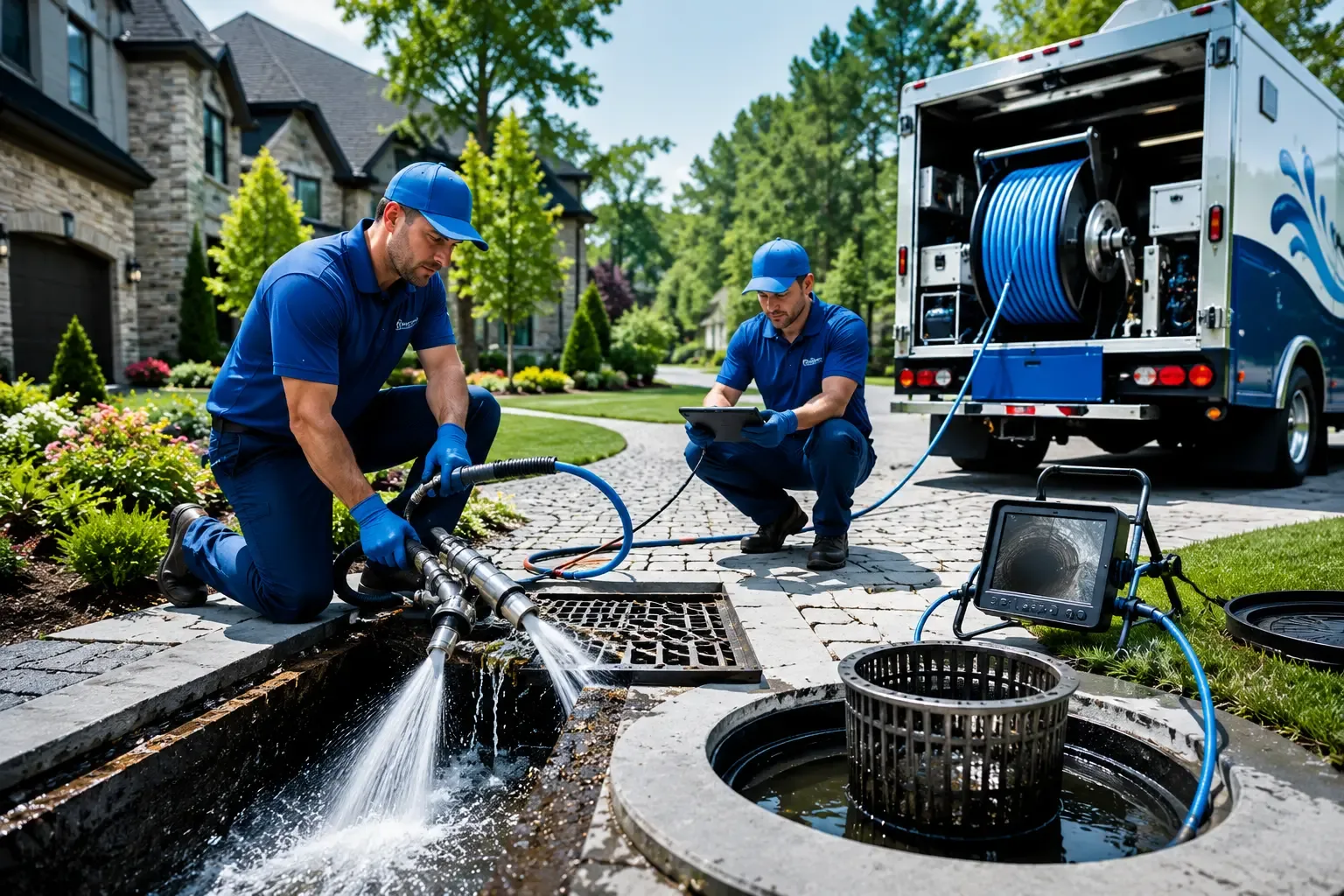 Local outdoor drain cleaning professionals in Campus, IL